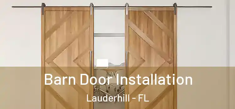 Barn Door Installation Lauderhill - FL
