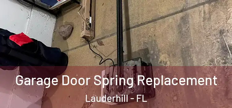  Garage Door Spring Replacement Lauderhill - FL